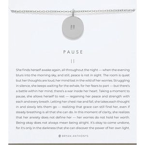 Bryan Anthony’s Pause necklace . Never been worn